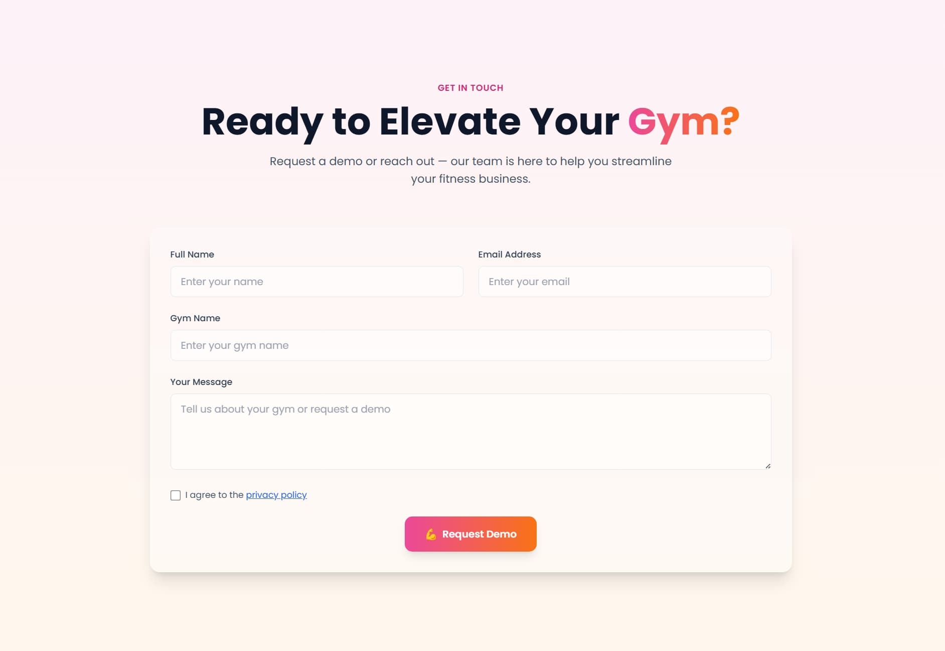 Contact Form