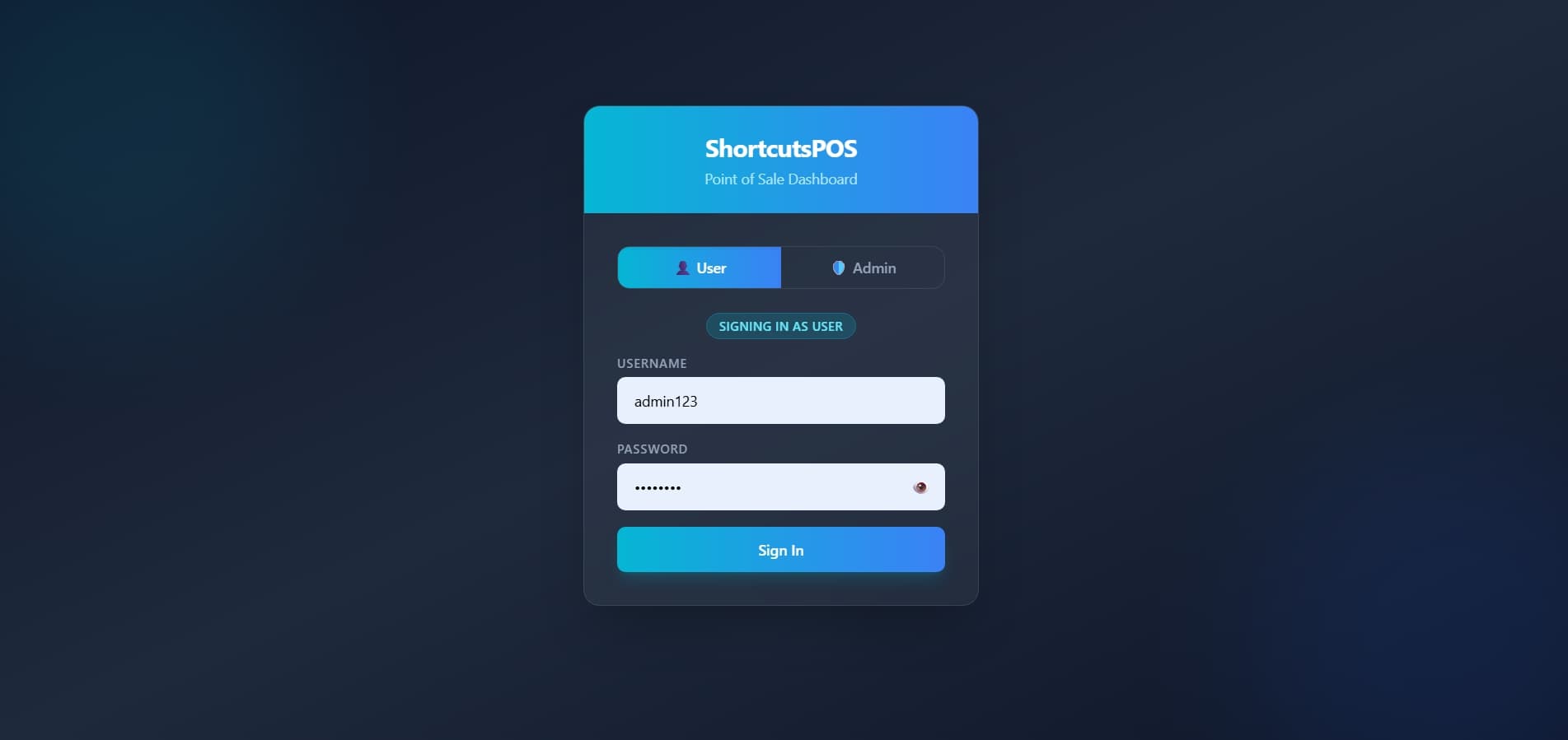 Login Page
