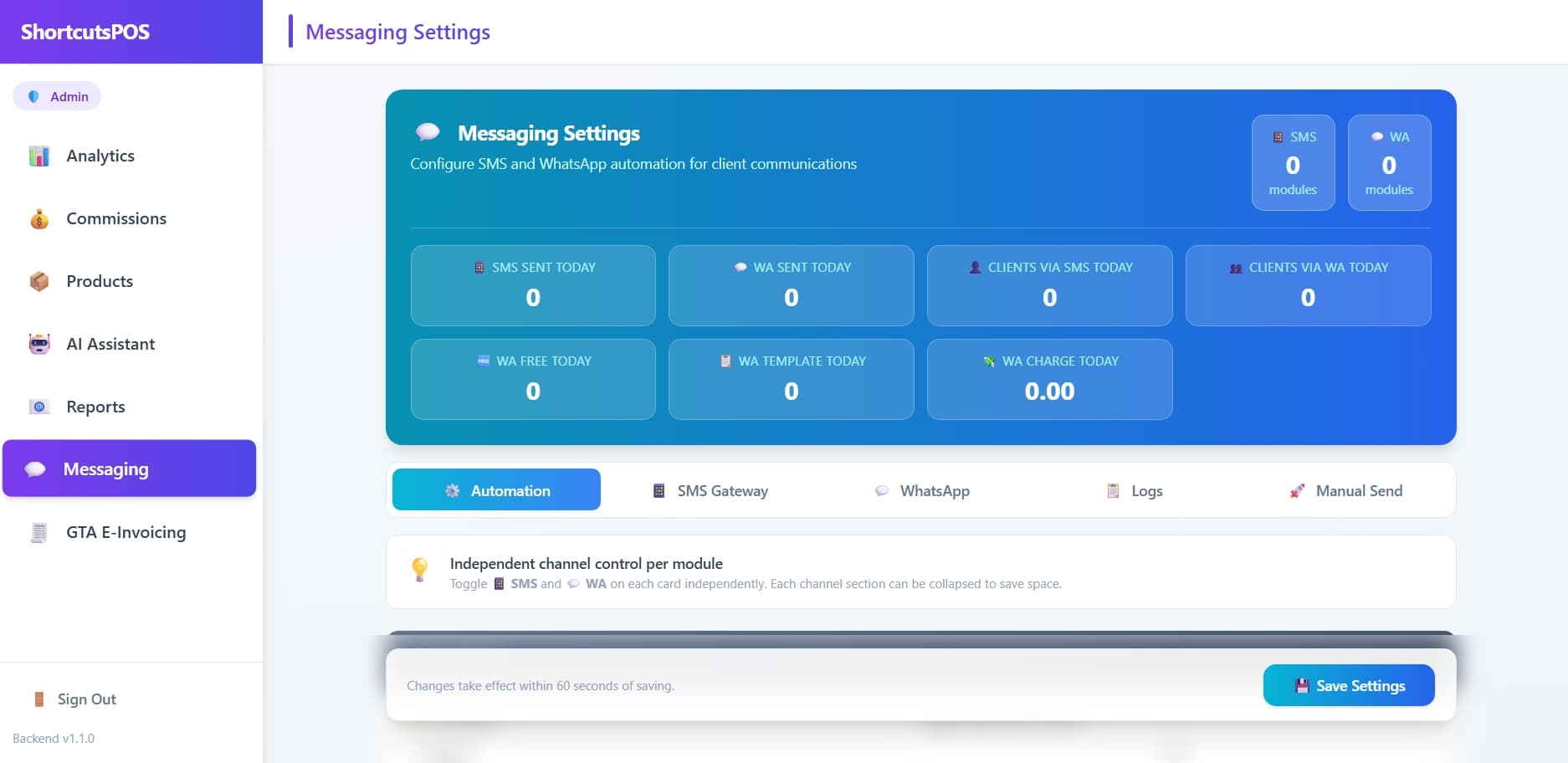 WhatsApp & SMS Automation